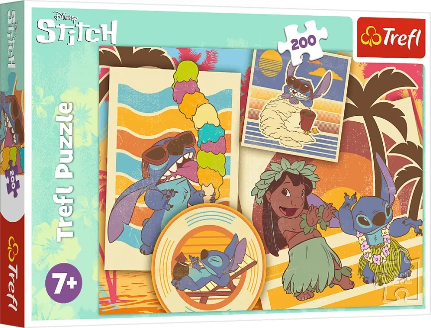 Puzzle Disney Lilo a Stitch hudební svět 200 dílků
