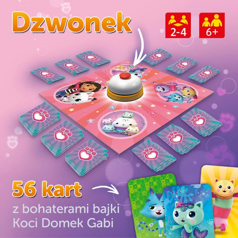 Společenská hra Boom Boom Gabby´s Dollhouse