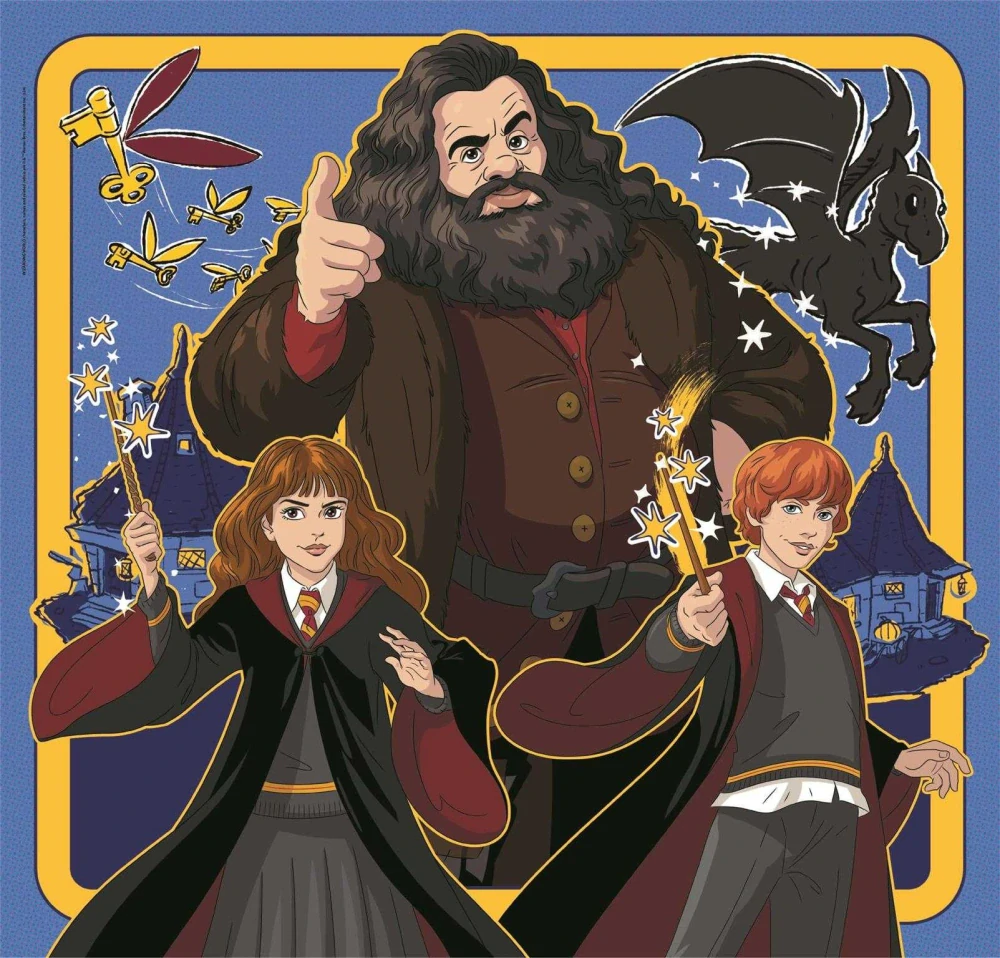 Puzzle Harry Potter 3 x 48 dílků