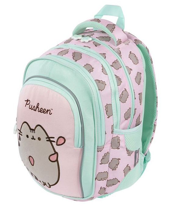 Školní ergonomický čtyřkomorový batoh Pusheen Pink