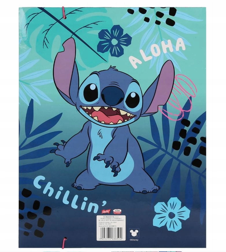 Spisová složka - desky na sešity A4 Stitch Stay Cool