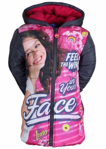 Zimní bunda Soy Luna šedá 128