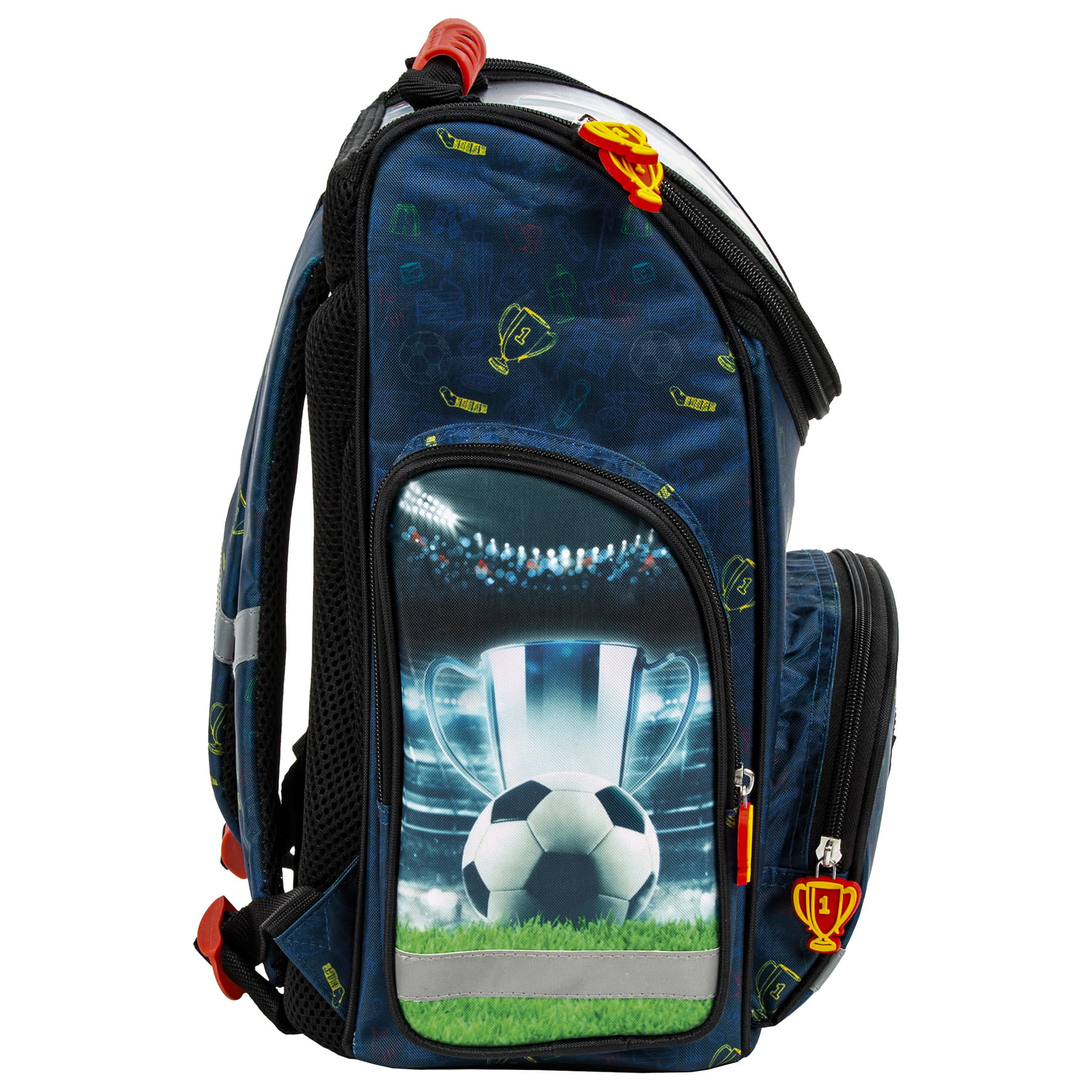 Zvýhodněná školní sada s aktovkou fotbal 11 ks