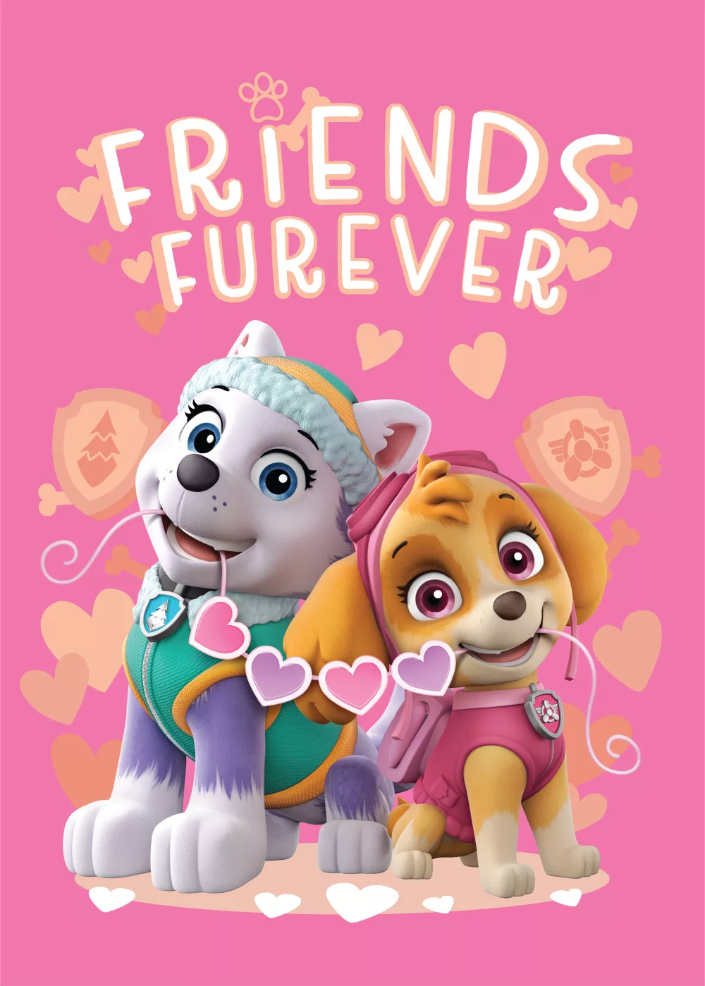 Sada Paw Patrol Skye povlečení a fleecová deka