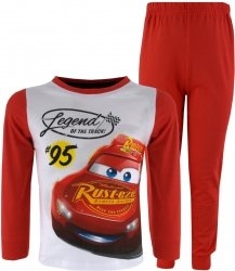 CHLAPECKÉ PYŽAMO DISNEY CARS červené 92
