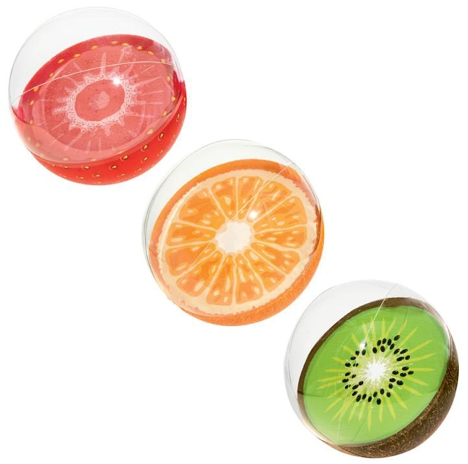 BESTWAY NAFUKOVACÍ MÍČ OVOCE - POMERANČ