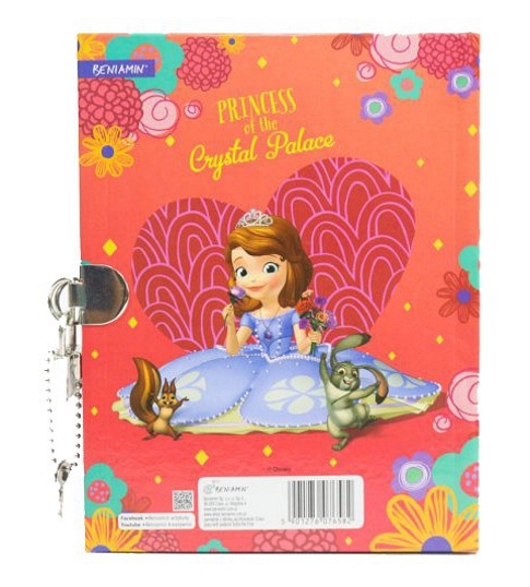 DENÍK SE ZÁMKEM DISNEY PRINCEZNA SOFIE