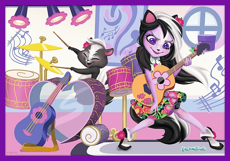 PUZZLE ENCHANTIMALS 10 v 1