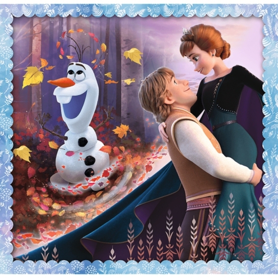 DISNEY FROZEN 2 PUZZLE 3 V 1 MIX 20,36 A 50 DÍLKŮ