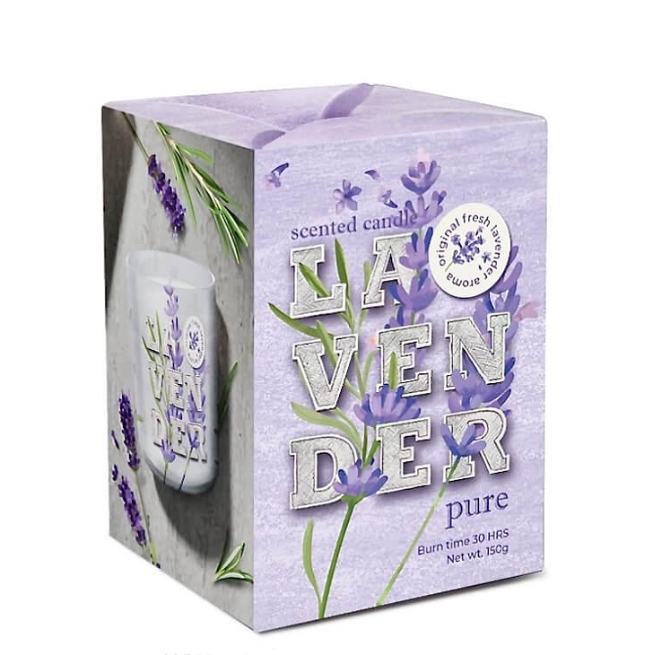 BARTEK SVÍČKA VE SKLE LAVENDER PURE 150g
