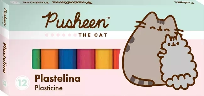 PLASTELÍNA 12 BAREV V KRABIČCE PUSHEEN