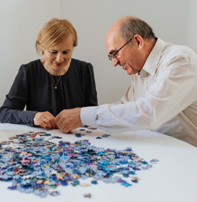 HARRY POTTER PANORAMATICKÉ PUZZLE ČTYŘI BRADAVICKÉ KOLEJE 1000 dílků