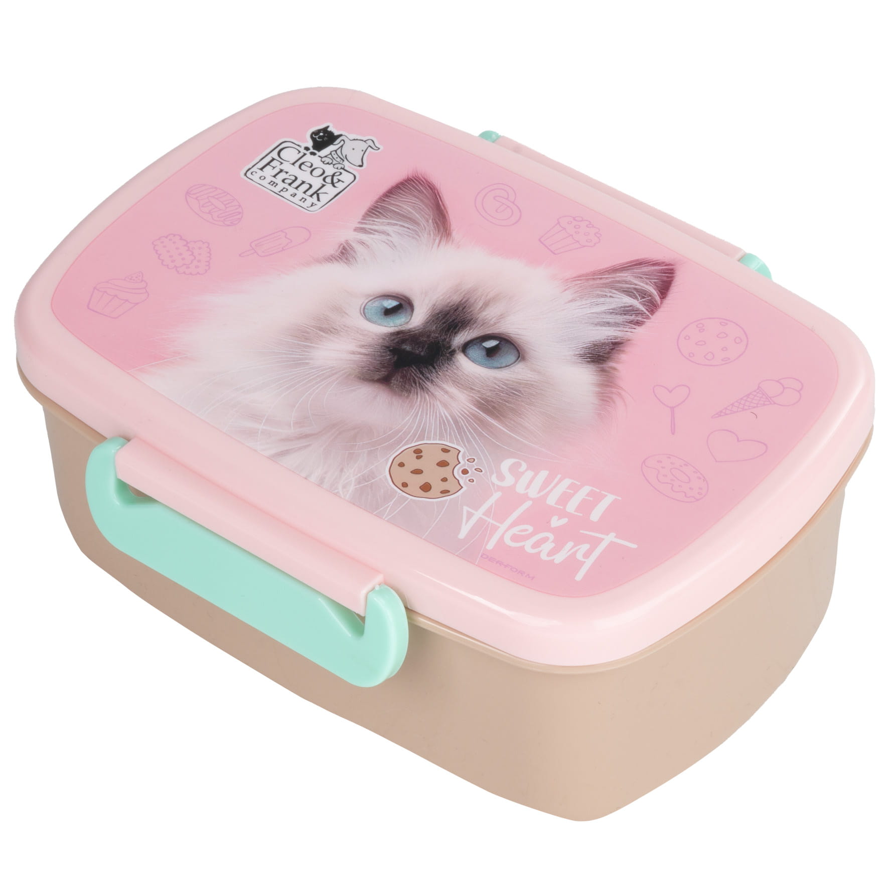 Svačinový box Cleo a Frank kočka