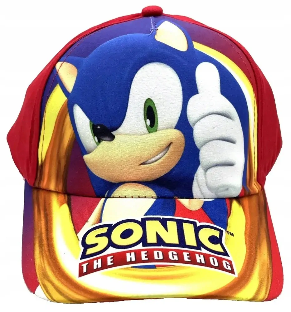Chlapecká kšiltovka Sonic červená