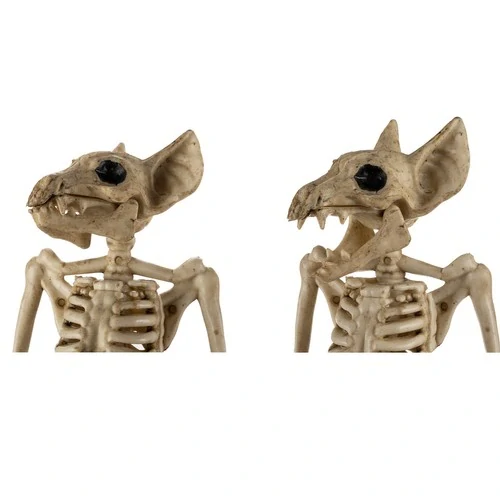 Halloweenská dekorace kostra netopýra 28cm