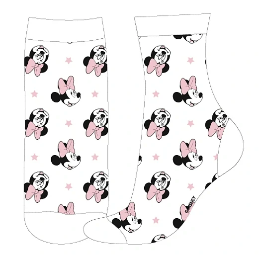Dívčí ponožky Minnie Mouse sada 3 ks