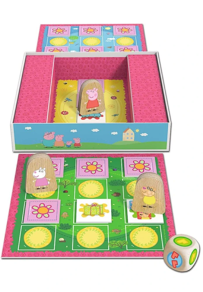 Společenská hra Big Race Peppa Pig