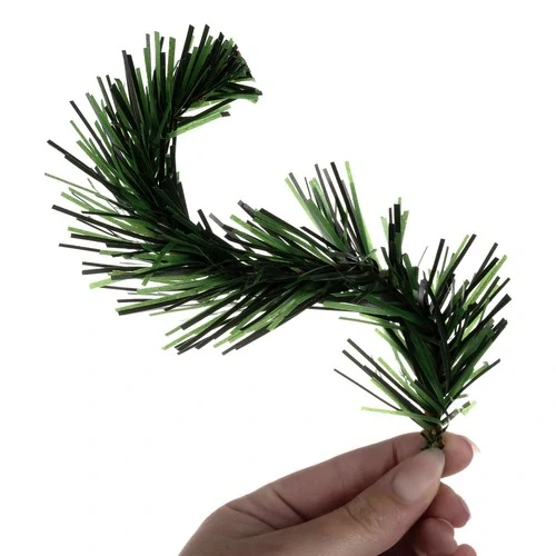 Ruhhy umělé smrkové větvičky k dekoraci 21cm sada 40 ks