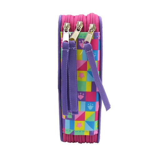 Školní třípatrový plně vybavený penál Gabby´s Dollhouse + sáček zdarma