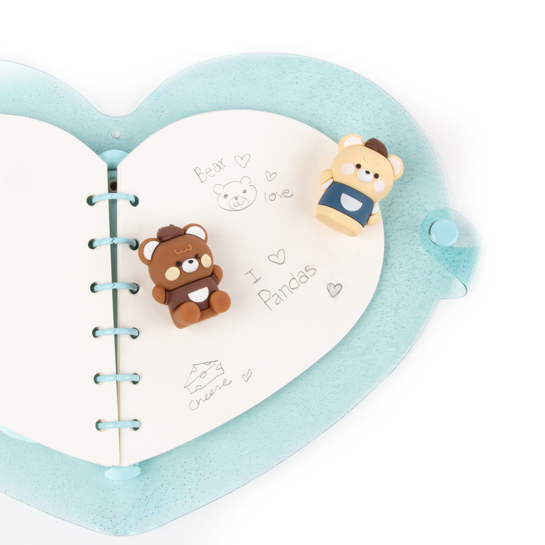 Kidea sada guma a ořezávátko medvídci