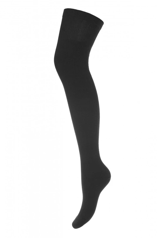 DÁMSKÉ KLASICKÉ NADKOLENKY ČERNÉ