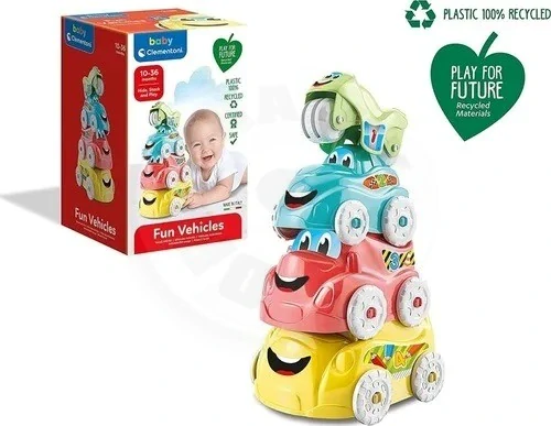 Clemmy Baby skládací stohovací autíčka