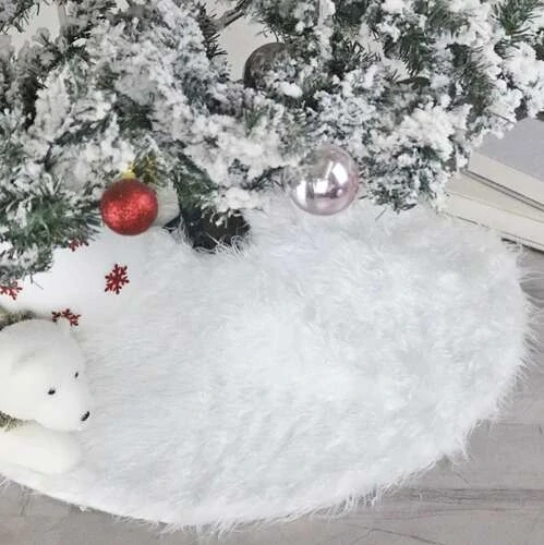 Ruhhy chlupatý kobereček pod vánoční stromeček 72cm