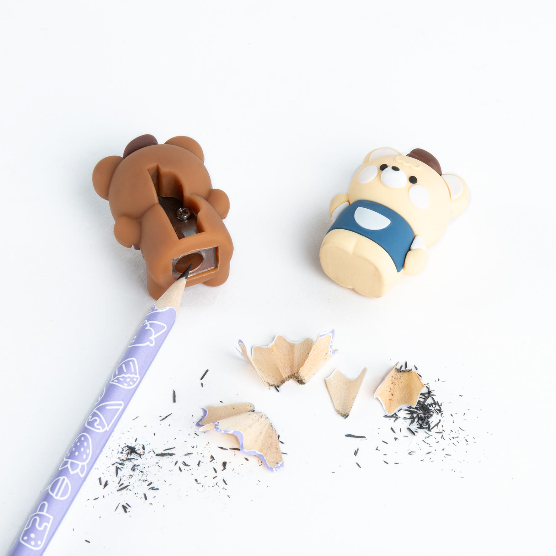 Kidea sada guma a ořezávátko medvídci
