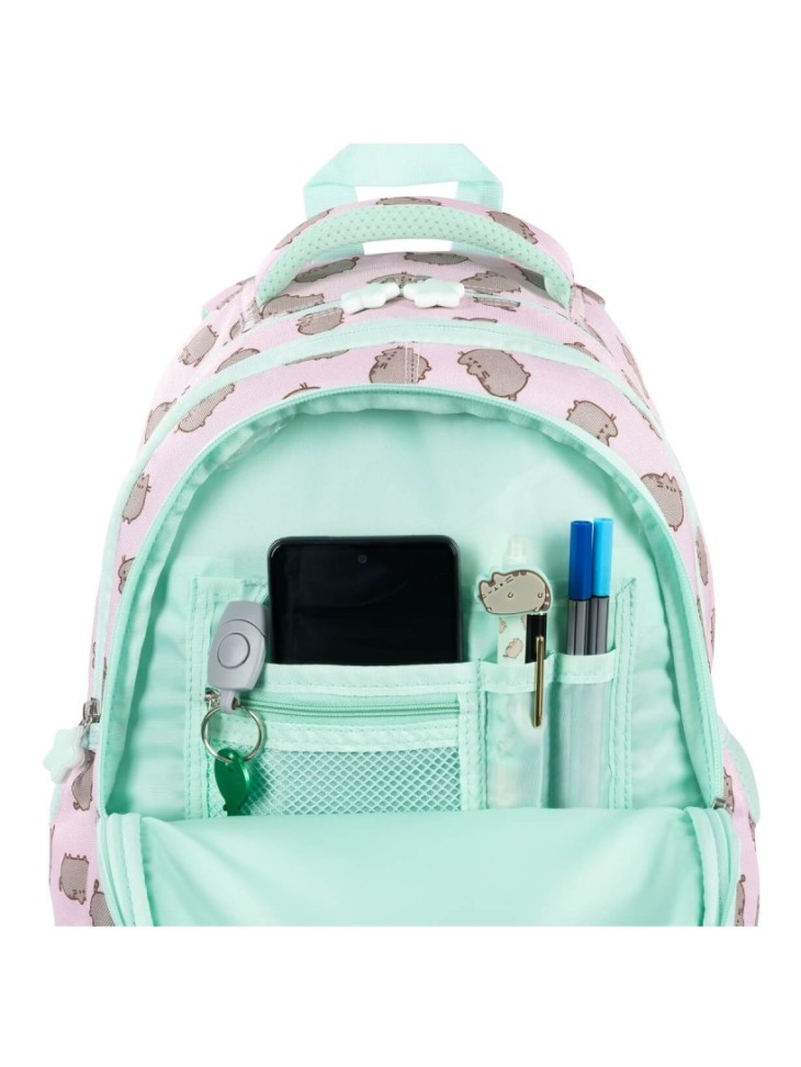Školní ergonomický čtyřkomorový batoh Pusheen Pink