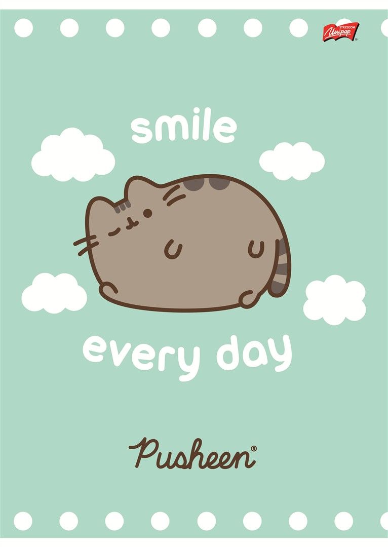 Sešit A5 kočička Pusheen 4 druhy linkovaný