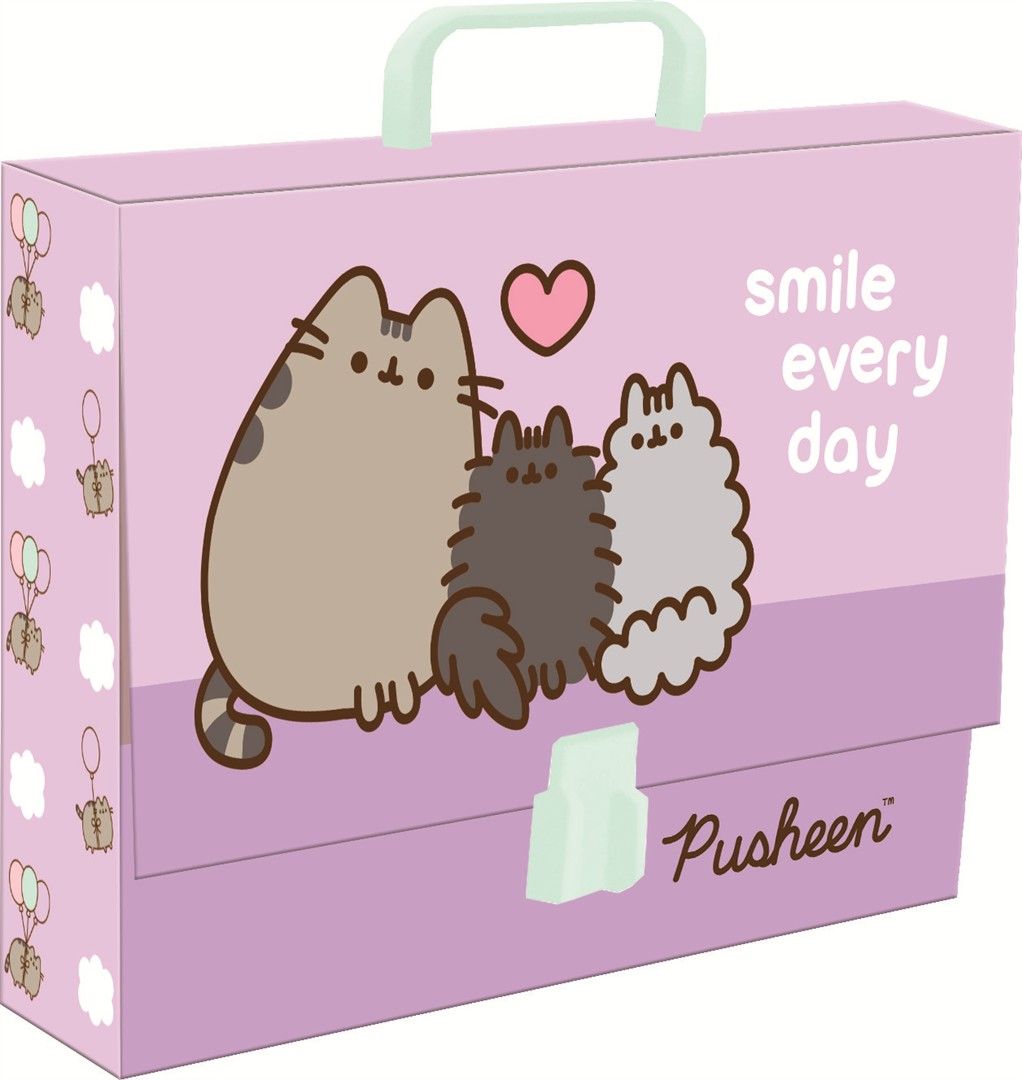 Zvýhodněná školní sada s batohem Pusheen Pink 10ks