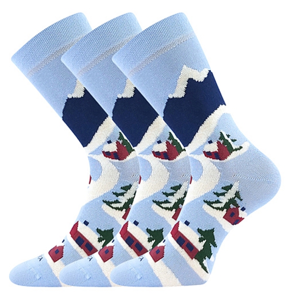 Unisex ponožky Damerry sobi a hory sada 2ks