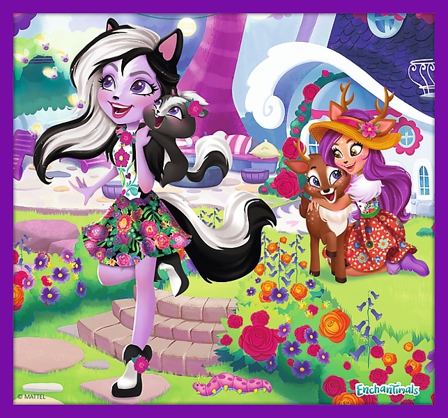 PUZZLE ENCHANTIMALS 10 v 1