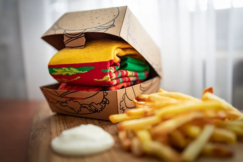 UNISEX PONOŽKY HAMBURGER 2 PÁRY V KRABIČCE