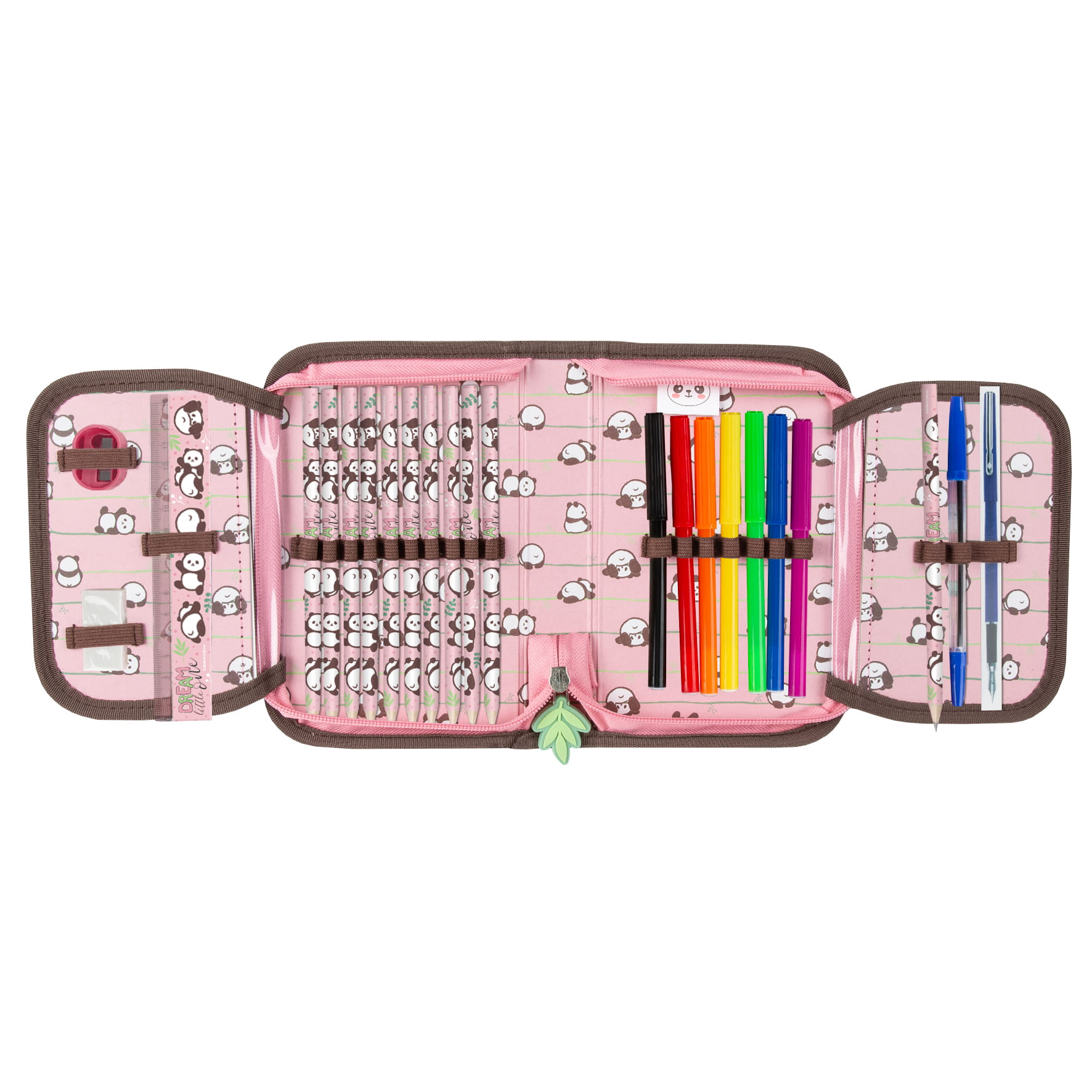 Zvýhodněná školní sada s batohem panda 9ks