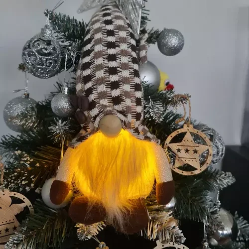 Ruhhy vánoční skřítek LED 33 cm