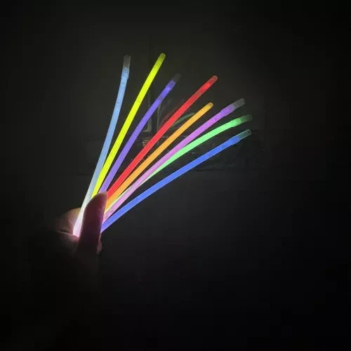 Kruzzel svítící fluorescenční náramky sada 100 ks