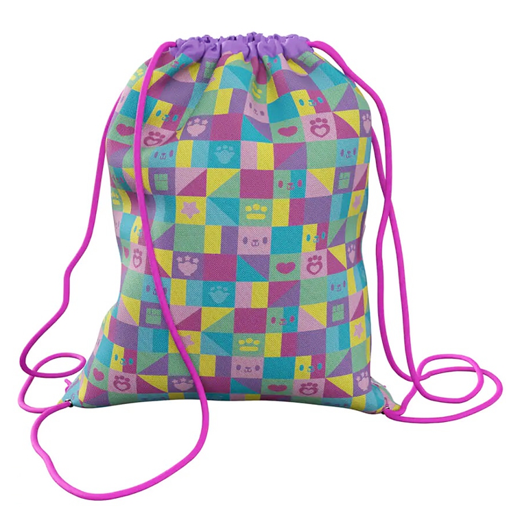 Školní třípatrový plně vybavený penál Gabby´s Dollhouse + sáček zdarma