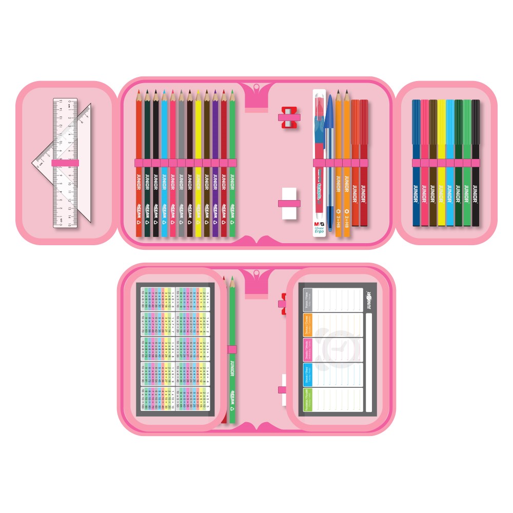 Backup zvýhodněná školní sada motýl 7ks