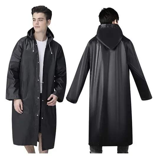 TRIZAND UNIVERZÁLNÍ ČERNÁ PLÁŠTĚNKA uni