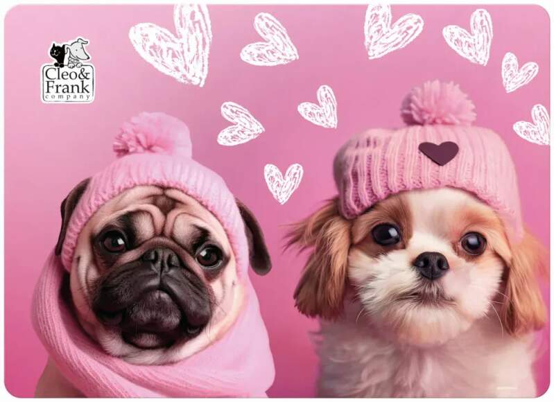 JÍDELNÍ PODLOŽKA - PROSTÍRÁNÍ CLEO A FRANK PEJSCI