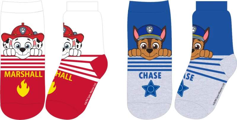Chlapecké ponožky Paw Patrol sada 2 ks 23/26