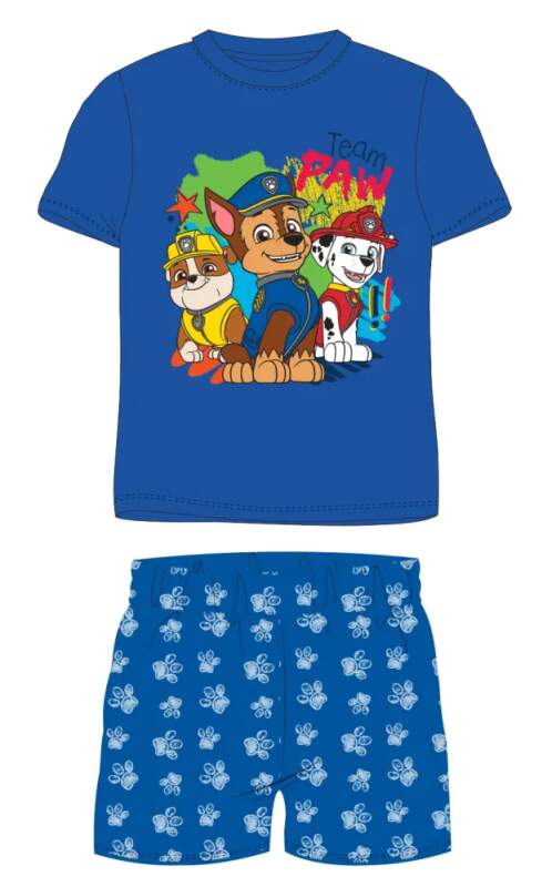 Chlapecké letní pyžamo Paw Patrol modré 128
