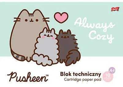 Kreslící blok A4 kočička Pusheen