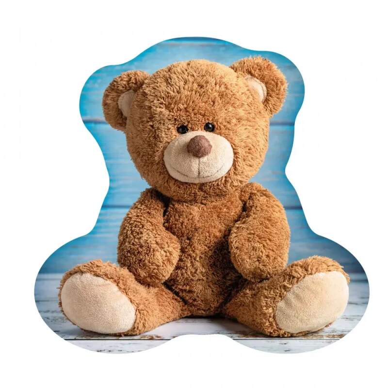 Tvarovaný polštář medvídek 37 cm