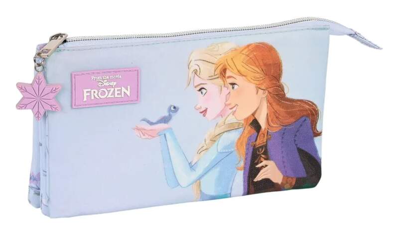Tříkomorové pouzdro - etue Disney Frozen