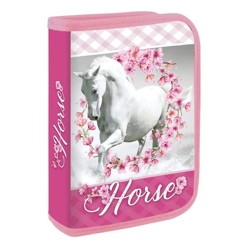 Školní jednopatrový penál bez výbavy Horse