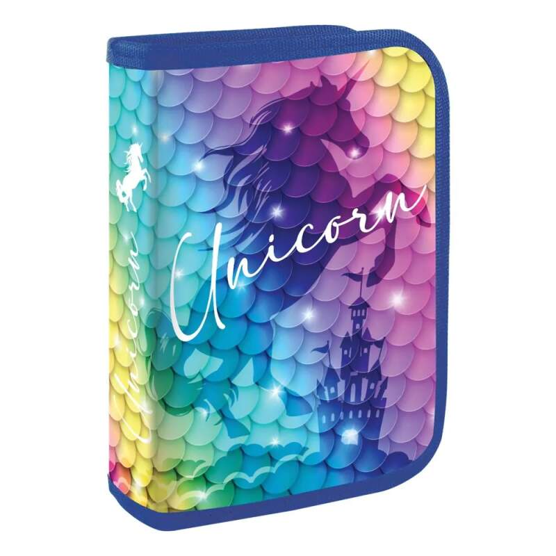 Školní jednopatrový penál bez výbavy Unicorn