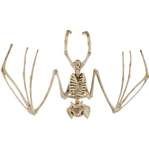 Halloweenská dekorace kostra netopýra 28cm