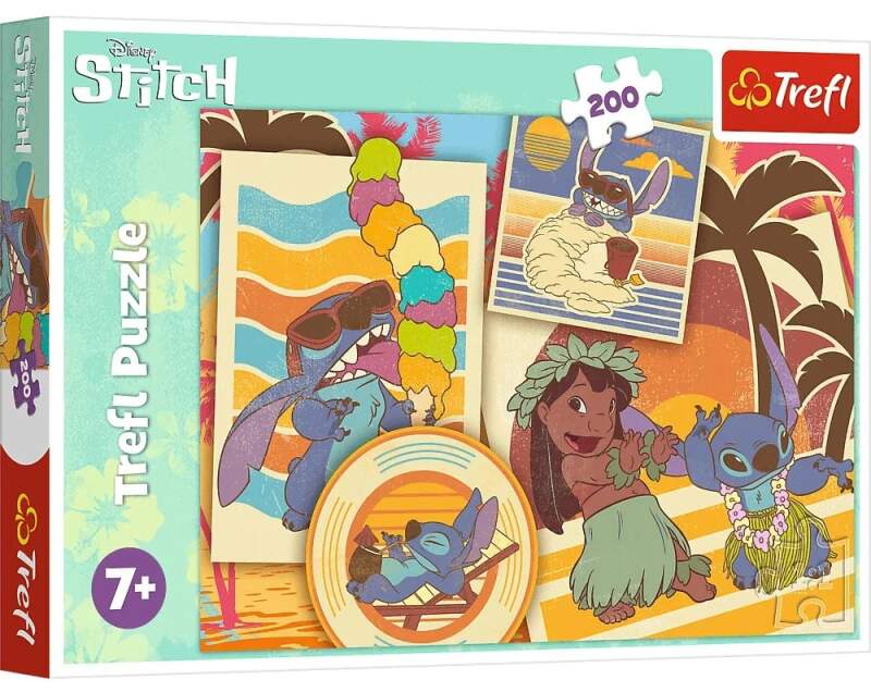 Puzzle Disney Lilo a Stitch hudební svět 200 dílků